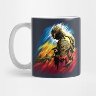 sorrow of a soldier Mug